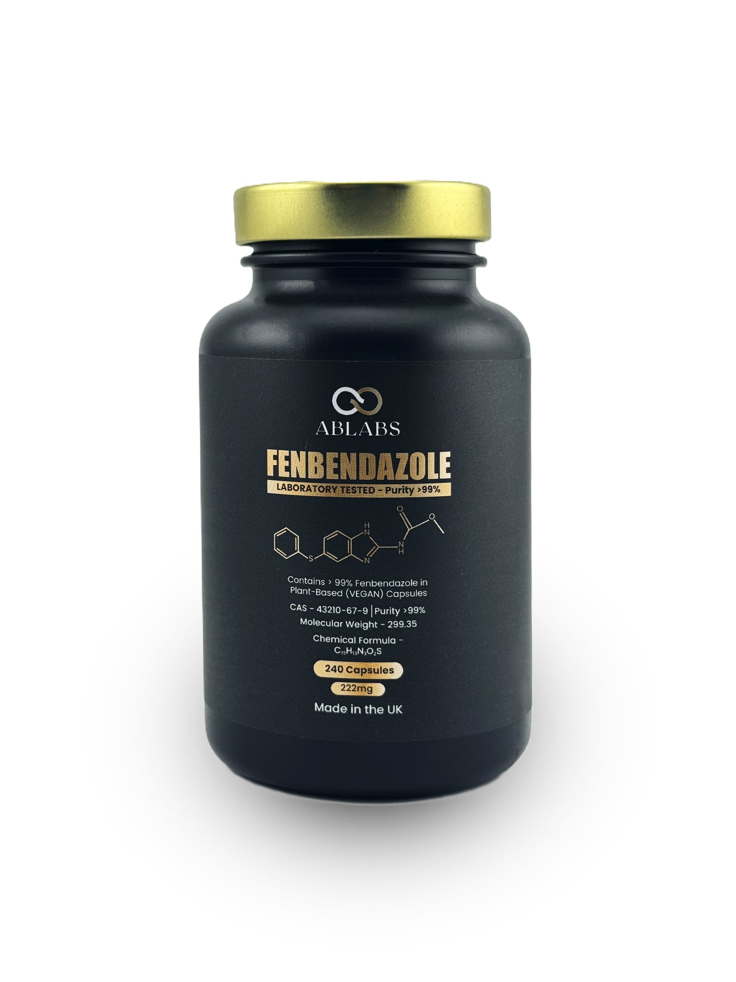 Ablabs Fenbendazole – 222 mg Capsules