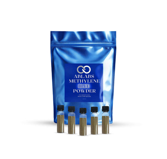 Ablabs Blu – Premium Methylene Blue Powder (5 x 1g Vials)